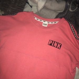 Pink vs long sleeve shirt